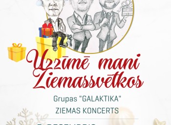 Grupas "Galaktika" koncerts Viļānos